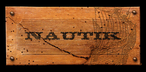 NAUTISCHES HOLZSCHILD 110441.09.1