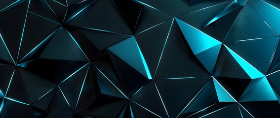 Obraz premium Vibrant Geometric Polygon Mosaic Abstract Background