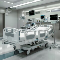 The hospital bed is the most important piece of furniture in a hospital room. It is where patients spend most of their time, and it is essential for their comfort and recovery.