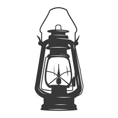 Silhouette Vintage lantern pendant lamp industrial style black color only