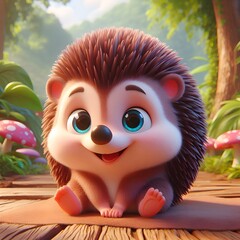 Obraz premium a lion in the garden