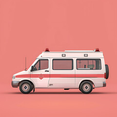 First aid kit, minimal background,  Equipment for helping basic patients stay safe