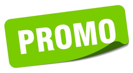 promo sticker. promo label