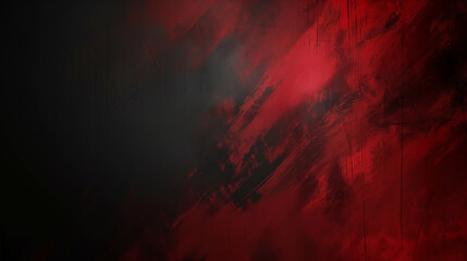 Fototapeta premium Abstract dark red and black textured background with a dramatic and intense color gradient, great for designs and artworks.