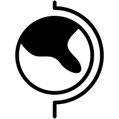 globe solid icon