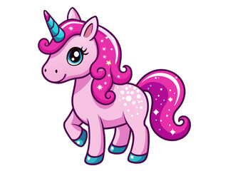 Fototapeta premium pink cartoon