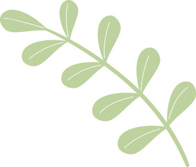 Obraz premium Foliage clipart vector