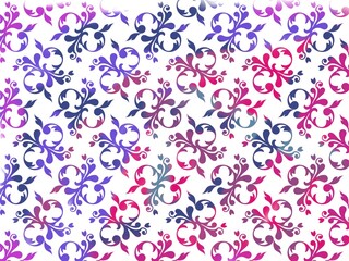 Pattern with flowers