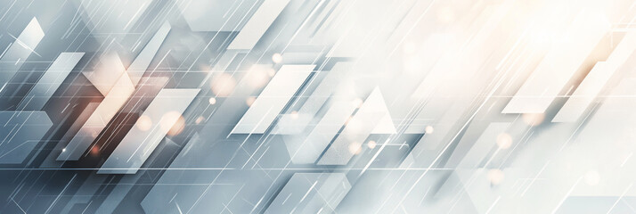 A white background with a lot of triangles and squares