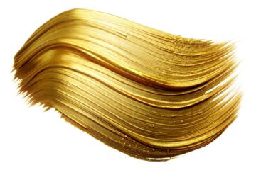 Gold Metallic Brush Stroke: A shiny, metallic gold brush stroke that exudes luxury and elegance.
