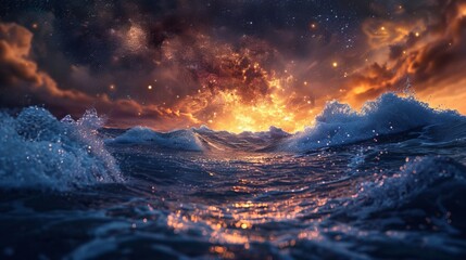 Naklejka premium Immerse viewers in a dynamic