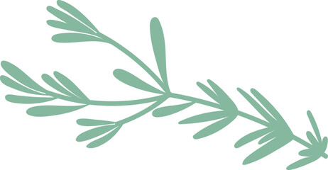 green Foliage clipart vector