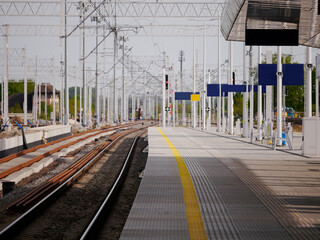 Torowisko, tory kolejowe © Adam