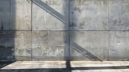 Light and Shadow on Concrete