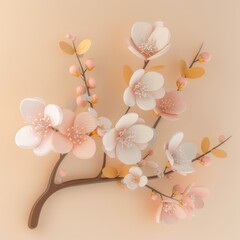 Delicate and beautiful, these paper flowers are a symbol of spring and new beginnings.
