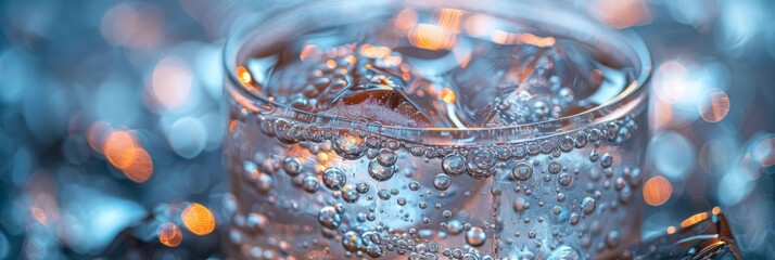 A glass filled with water resting on a wooden table