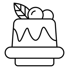 Breakfast pancakes with syrup and butter icon for food apps and websites