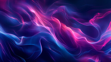 Obraz premium A blue and purple wave with a lot of sparkles