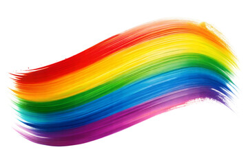 Gradient Rainbow Brush Stroke: A gradient rainbow brush stroke with smooth color transitions, perfect for vibrant and inclusive themes.
