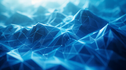 A blue wave with a lot of white specks