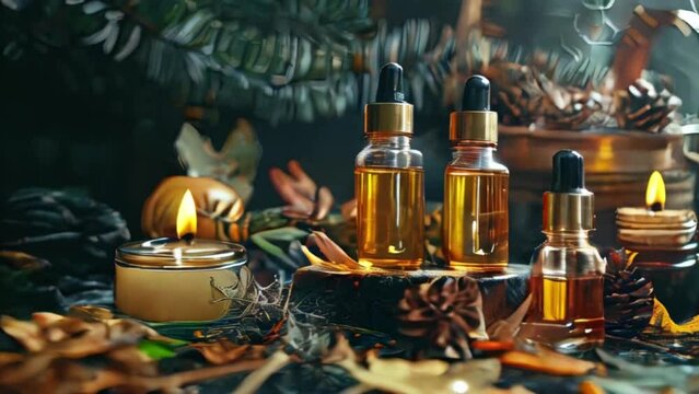 autumn spa and aromatherapy