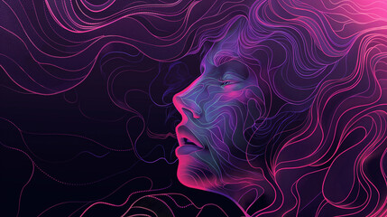 line and wave concept 