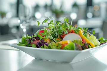 Salad plate, Healthy food, Fresh greens, Salad photography, Healthy diet
