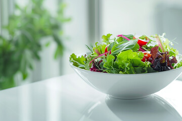 Salad plate, Healthy food, Fresh greens, Salad photography, Healthy diet