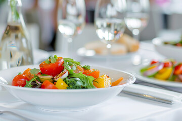 Salad plate, Healthy food, Fresh greens, Salad photography, Healthy diet