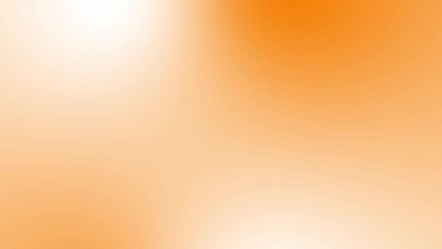 Abstract animated orange color gradient background, concept, ideas, 4k