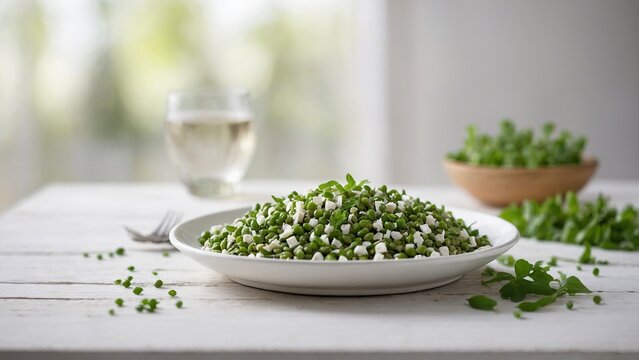 Azifa - Green lentil salad
