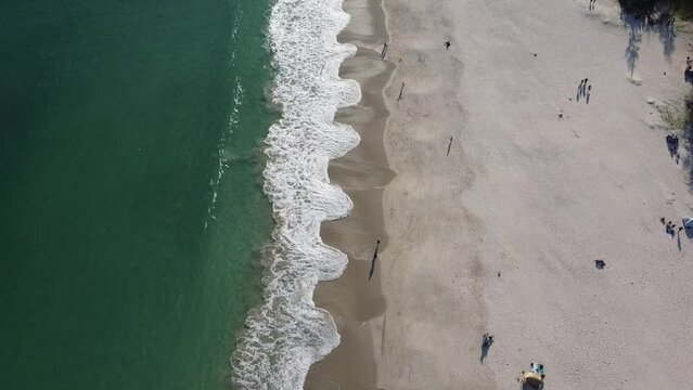 Aerial View of Long Ke Beach, Hong Kong