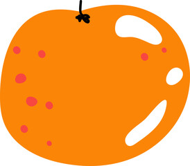 Orange illustration vector