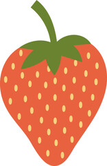 Strawberry illustration vector