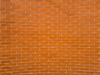 The orange white  brick wall texture background wallpaper.