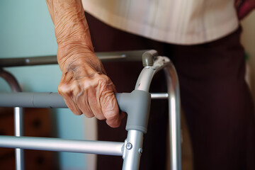 Walking Aid Assistance: Disability Pension and Elderly Care
