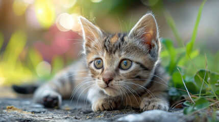 Fototapeta premium a cute cat