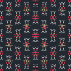 abstract seamless pattern, ethnic background, simple style - great for textiles, banners, wallpapers, wrapping - vector design