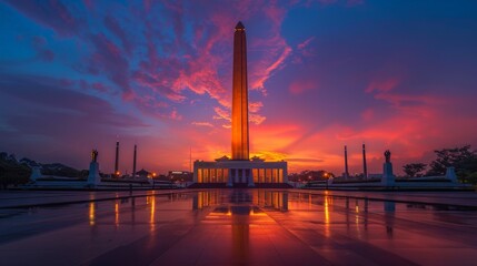 National Monument in Jakarta, Indonesia