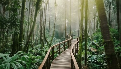 "Eternal Eden: Daintree's Tropical Rainforest and Coral Sea Oasis in Digital Art Detail"
