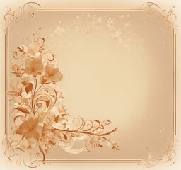 Vintage Gold A Touch Of Class Background