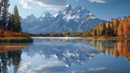 Grand Teton National Park in Wyoming, USA