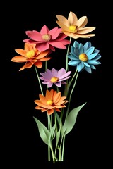 Fototapeta premium bouquet of flowers