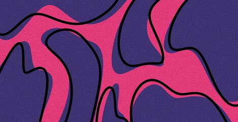 futuristic hippie abstract aesthetic texture background wavy zebra shade contemporary modern seamless wallpaper