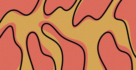 futuristic hippie abstract aesthetic texture background wavy zebra shade contemporary modern seamless wallpaper