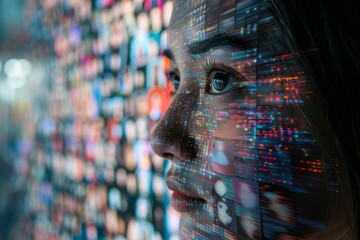 Facial recognition technology powered by artificial intelligence can identify and differentiate between deepfake videos by examining facial characteristics within a vast collection of digital faces.