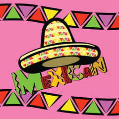 mexican hat poster