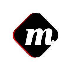 M brand monogram