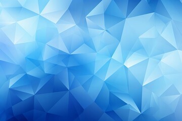 Fototapeta premium Blue abstract geometric background
