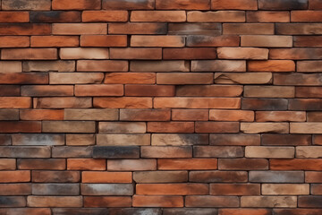 Obraz premium Clinker bricks background, wallpaper, texture to be used for presentation of products or in architecture designs 